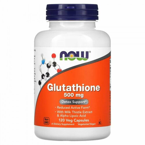 NOW Glutathione 500  120  (NOW)   , -, 