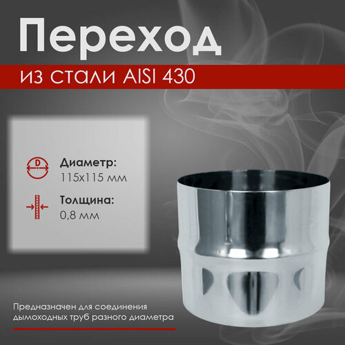 ���������� ������� �� ����������� ����� ��� �������� (AISI 430/0,8��) �.115�115 L-100