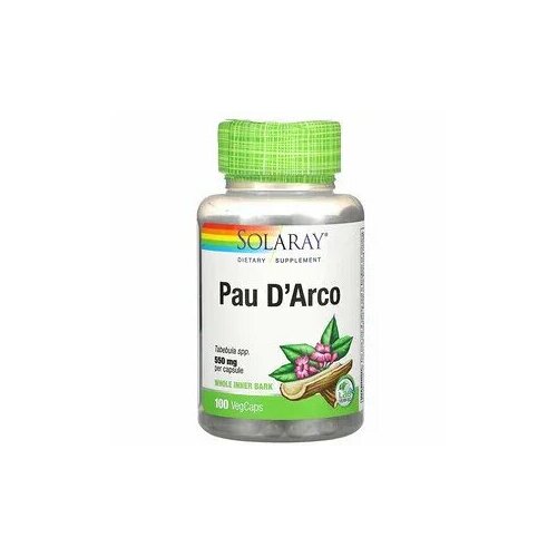  Solaray Products Pau D'Arco 550 mg -    100  