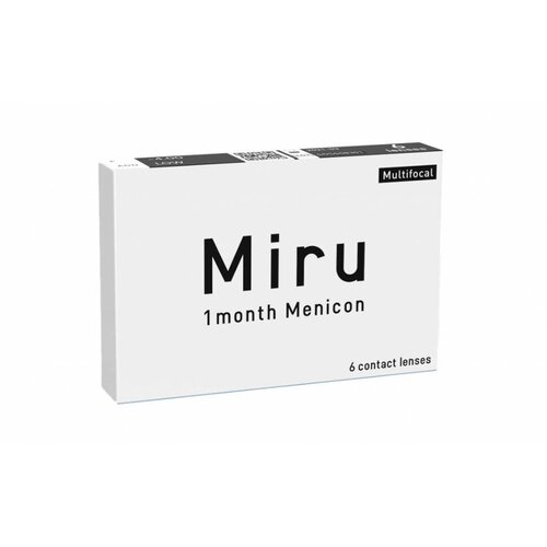   Menicon Miru 1month Multifocal, 6 ., R 8,6, D +1,5, ADD:    , -, 