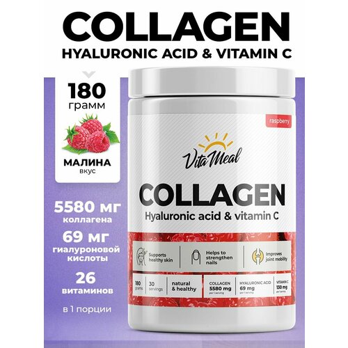         VitaMeal Collagen Hyaluronic acid + Vitamin C, 180 ,    , -, 