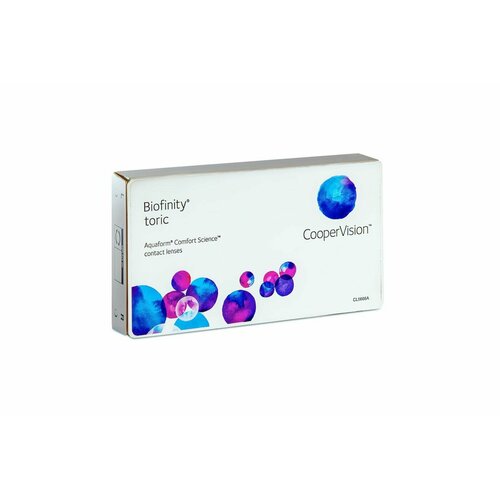   CooperVision Biofinity Toric., 3 ., R 8,7, D -1,25,CYL:-1,75,A:170, , 1 .   , -, 