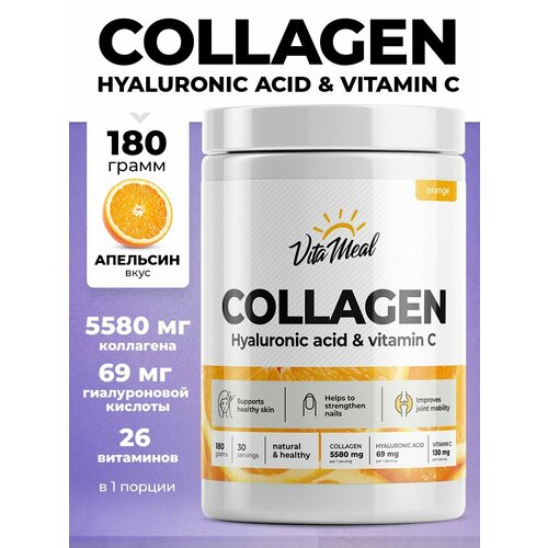         VitaMeal Collagen Hyaluronic acid + Vitamin C, 180 ,    , -, 