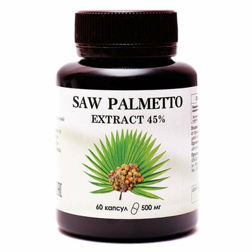 Saw Palmetto Extract (  )  EXTRACT 45%. 60  500 .   , -, 