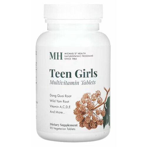 Michael's Naturopathic, Teen Girls Multi Vitamin,   -,   , 90     , -, 