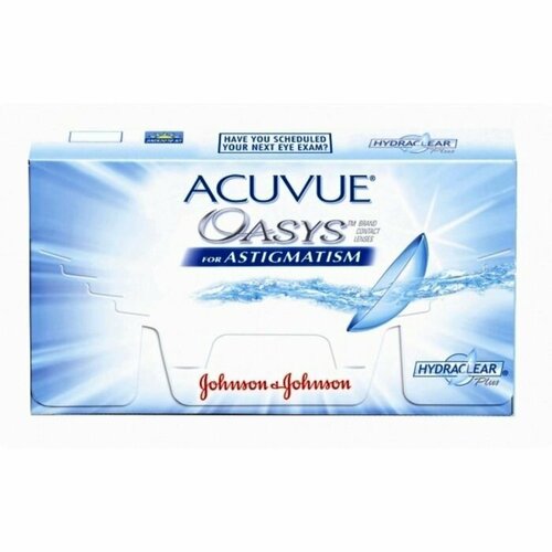   ACUVUE OASYS For Astigmatism with Hydraclear Plus, 6 ., R 8,6, D -6,5,CYL:-2,25,A:110   , -, 