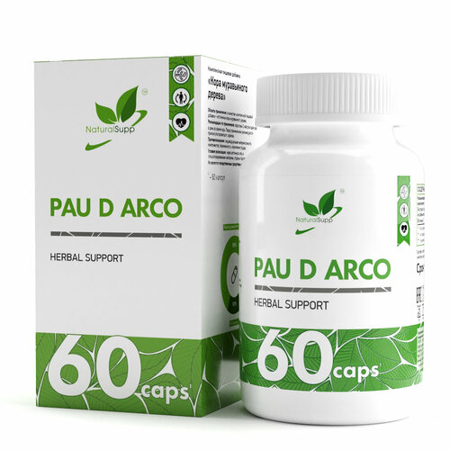    / Pau de Arco / 60 . (  ) NaturalSupp   , -, 