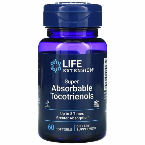 Life Extension Absorbable Tocotrienols,   60    , -, 