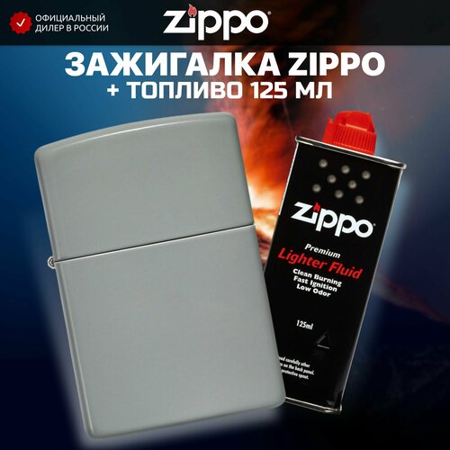   ZIPPO 49452 Classic Flat Grey +     125    , -, 