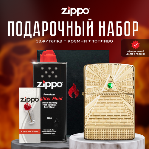  ZIPPO   (   Zippo 49060 Eye of Providence Design +  +  125  )   , -, 
