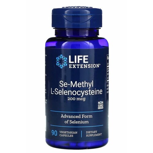 Life Extension Se-Methyl L-Selenocysteine 200 90    Se- L- 200    , -, 