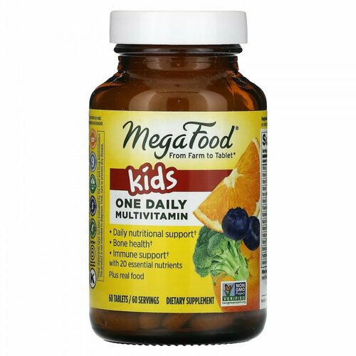 MegaFood Kids One Daily 60 tab /     60    , -, 