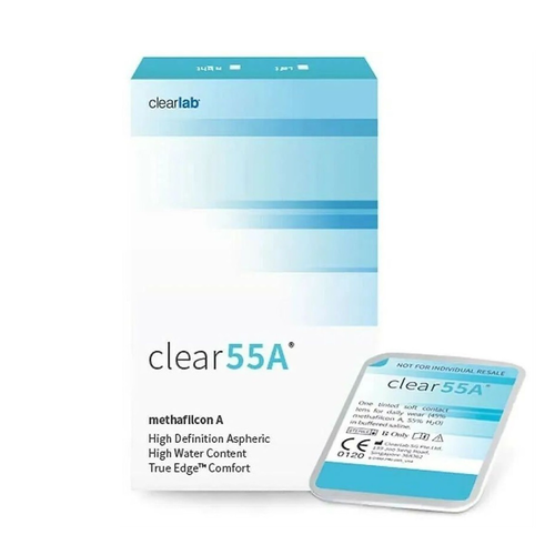   Clearlab Clear 55A, 6 ., R 8,7, D -2,25, , 1 .   , -, 