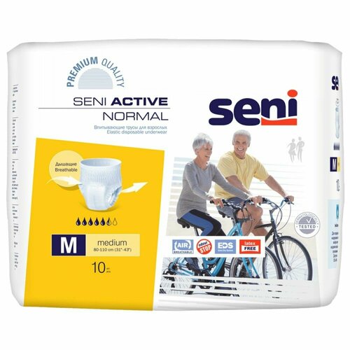 -    SENI ACTIVE NORMAL Large ( 100-135 ), 10 .   , -, 