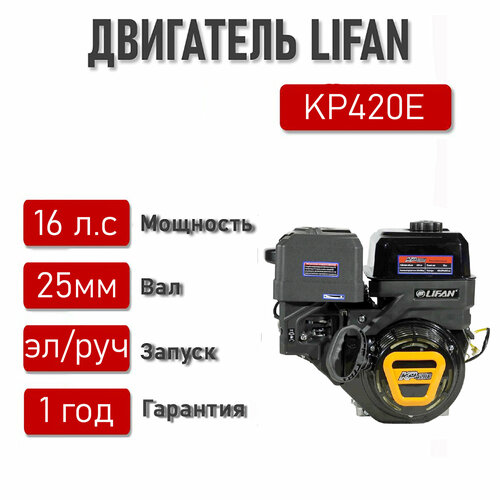 LIFAN 16,0 . . KP420E ( 25 ) +    , -, 