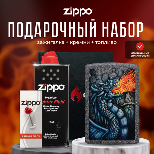 ZIPPO   (   Zippo 49776 Fiery Dragon +  +  125  )   , -, 