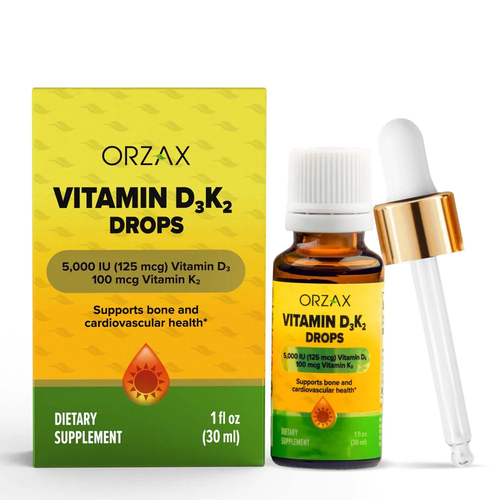  3+2 Vitamin D3+2, ORZAX, 30 , 5000 IU   , -, 