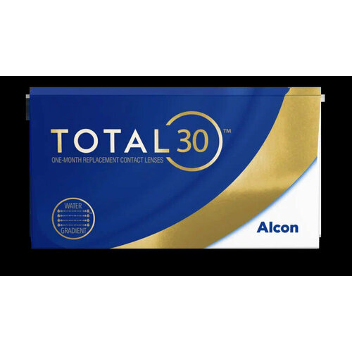 ���������� ���������� ����� �� ����� Alcon TOTAL30, 3 ��., R 8,4, D -2,5, 1 ��.