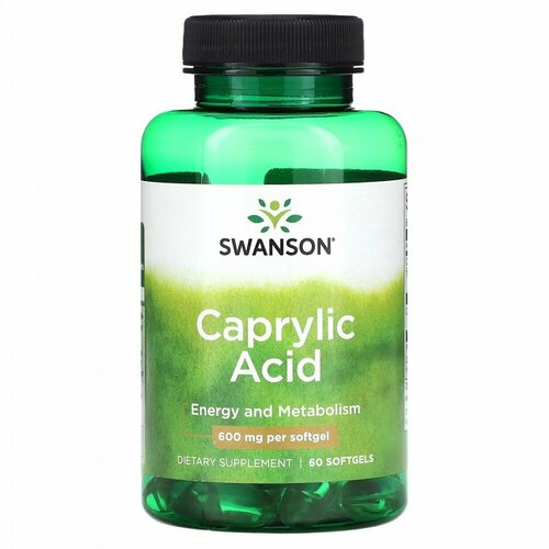 Caprylic Acid Swanson   , -, 