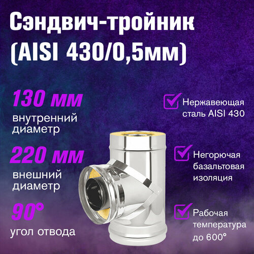 ���������� �������-������� ����������+���������� (AISI 430/0,5��) (130�220)
