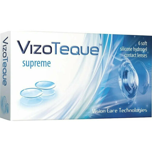 ���������� ���������� ����� �� ����� VizoTeque Supreme, 6 ��., R 8,6, D +2,5, 1 ��.
