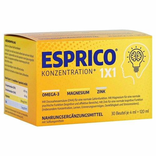 Esprico Suspension     -  EPA  DHA, 30x4   , -, 