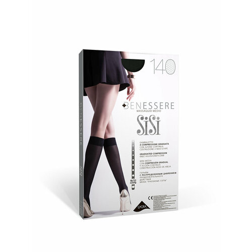    SiSi BenEssere 140 den,   1  Nero  1-2 (S/M)   , -, 