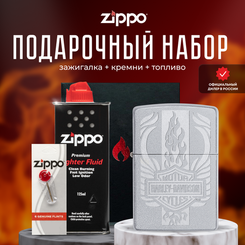  ZIPPO   (   Zippo 49660 Harley-Davidson +  +  125  )   , -, 