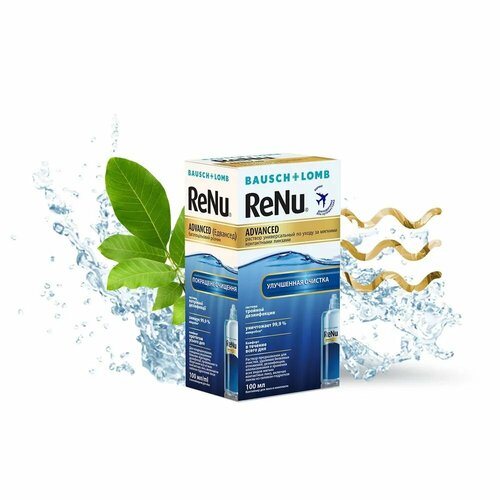 ���������� ������� ��� ���������� ���� ������������� BAUSCH&LOMB Renu Advanced 100 �� (+���������)