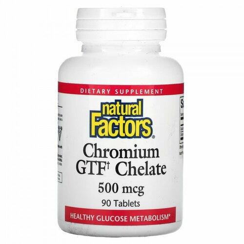 ���������� 3047 Natural Factors Chromium GTF Chelate ���� 500 ���. 90 ����.