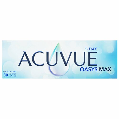 ���������� ����������� ���������� ����� ACUVUE Oasys Max 1-day, 30 ��., R 9, D +4,5, 1 ��.