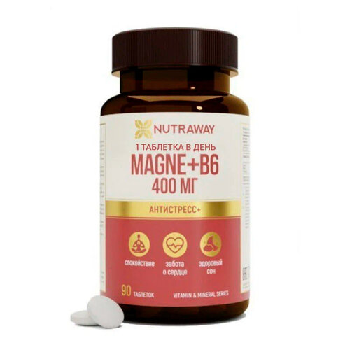 Nutraway Magne + B6 ., 90 .   , -, 