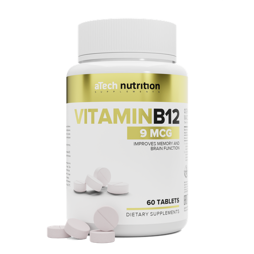  B 12, () 9  aTech nutrition 60    , -, 