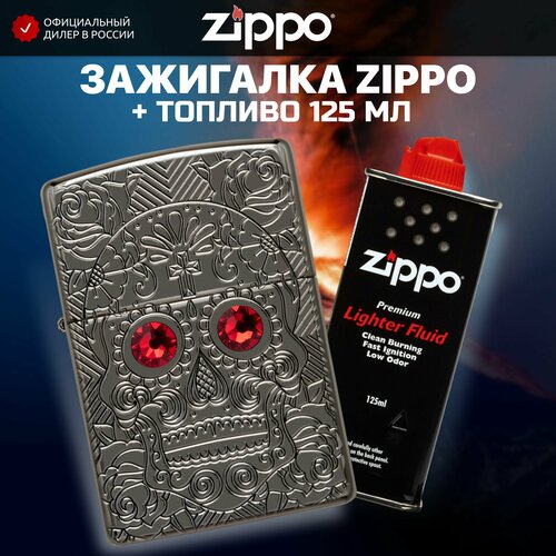   ZIPPO 49300 Armor Crystal Skull +     125    , -, 