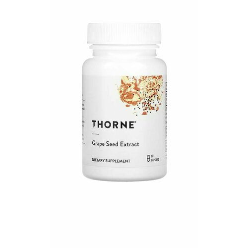     THORNE RESEARCH Grape Seed Extract Strength 100 mg 60    , -, 