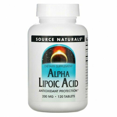 Alpha Lipoic Acid, Sourse Naturals,   , 200  120    , -, 