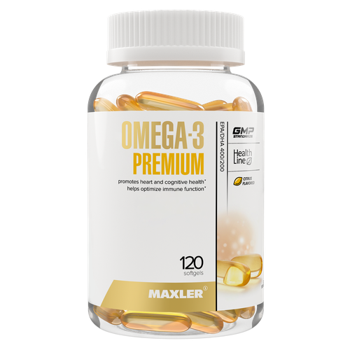 -3  Maxler Omega-3 Premium 120  (USA)   , -, 