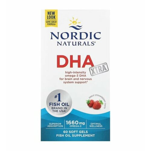 ���������� Nordic Naturals DHA Xtra ��� ������� ������������� (960 ��) 60 ������