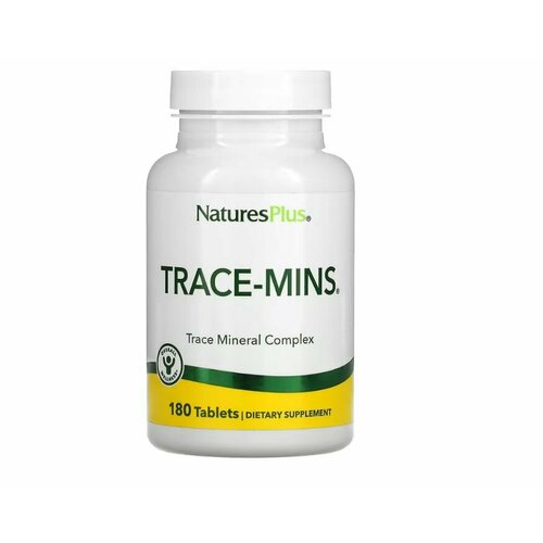 ���������� �������� �������������� Nature's Plus Trace-Mins, ���������������, 180 ��������