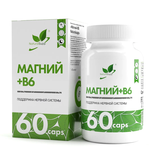 Magnesium + B6, ., 193 +6 , 100 , 60 .   , -, 