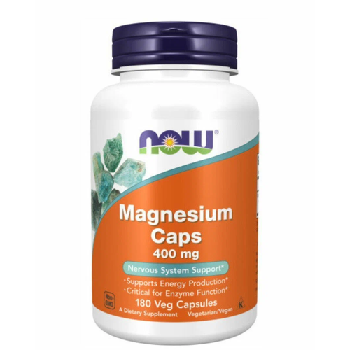 ���������� NOW Magnesium Caps 400�� 180 ������ ��� ������ � �������� 400 ��