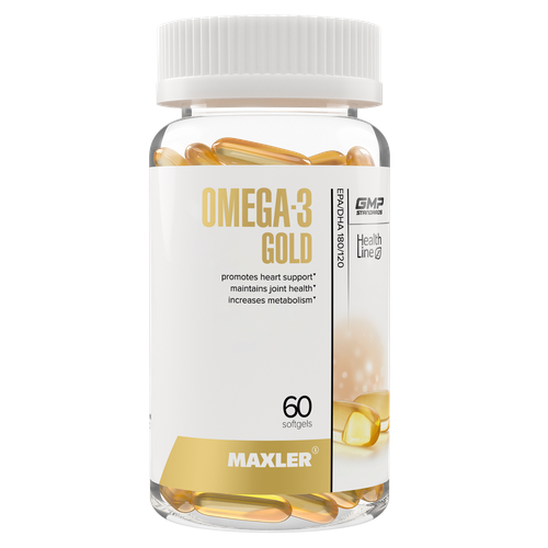 -3  Maxler Omega-3 Gold 60  (USA)   , -, 