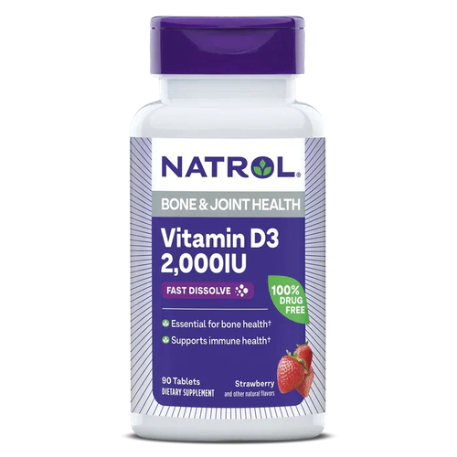 Vitamin D3 Fast Dissolve ., 2000 ME, 90 .,    , -, 