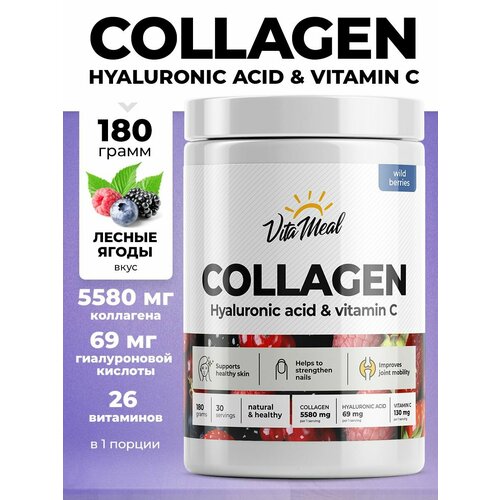         VitaMeal Collagen Hyaluronic acid + Vitamin C, 180 ,     , -, 