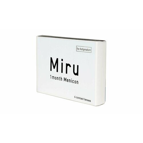   Menicon Miru 1month, 6 ., R 8,6, D -1,5,CYL:-0,75,A:110   , -, 