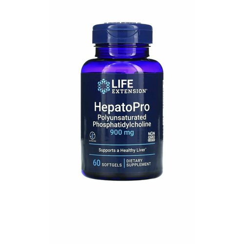 ���������� ���������������� ��������������� LIFE EXTENSION HepatoPro Polyunsaturated Phosphatidycholine 900 mg 60 ������