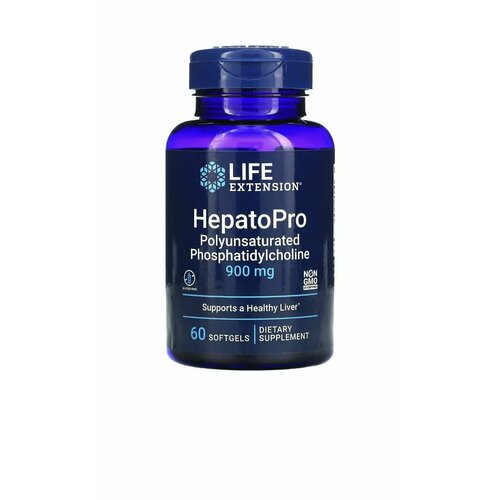   LIFE EXTENSION HepatoPro Polyunsaturated Phosphatidycholine 900 mg 60    , -, 