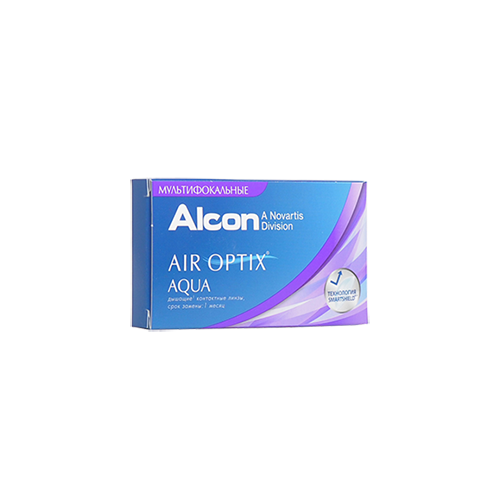 ���������� ���������� ����� �� ����� Alcon Air optix Aqua Multifocal, 3 ��., R 8,6, D +6, ADD: ������