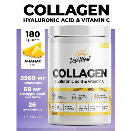         VitaMeal Collagen Hyaluronic acid + Vitamin C, 180 ,    , -, 