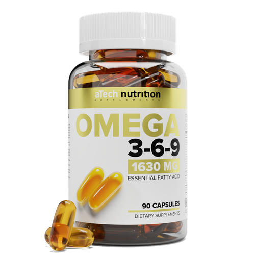   OMEGA 3-6-9, aTech nutrition, 1630 , 90    , -, 